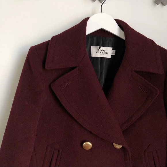Coach Jackets & Blazers - Coach 75th Icon Peacoat in Current
